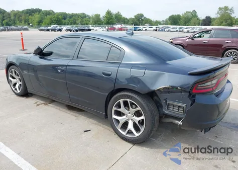 2016 Dodge Charger R/T из США, поврежденный, VIN 2C3CDXCT8GH247373
